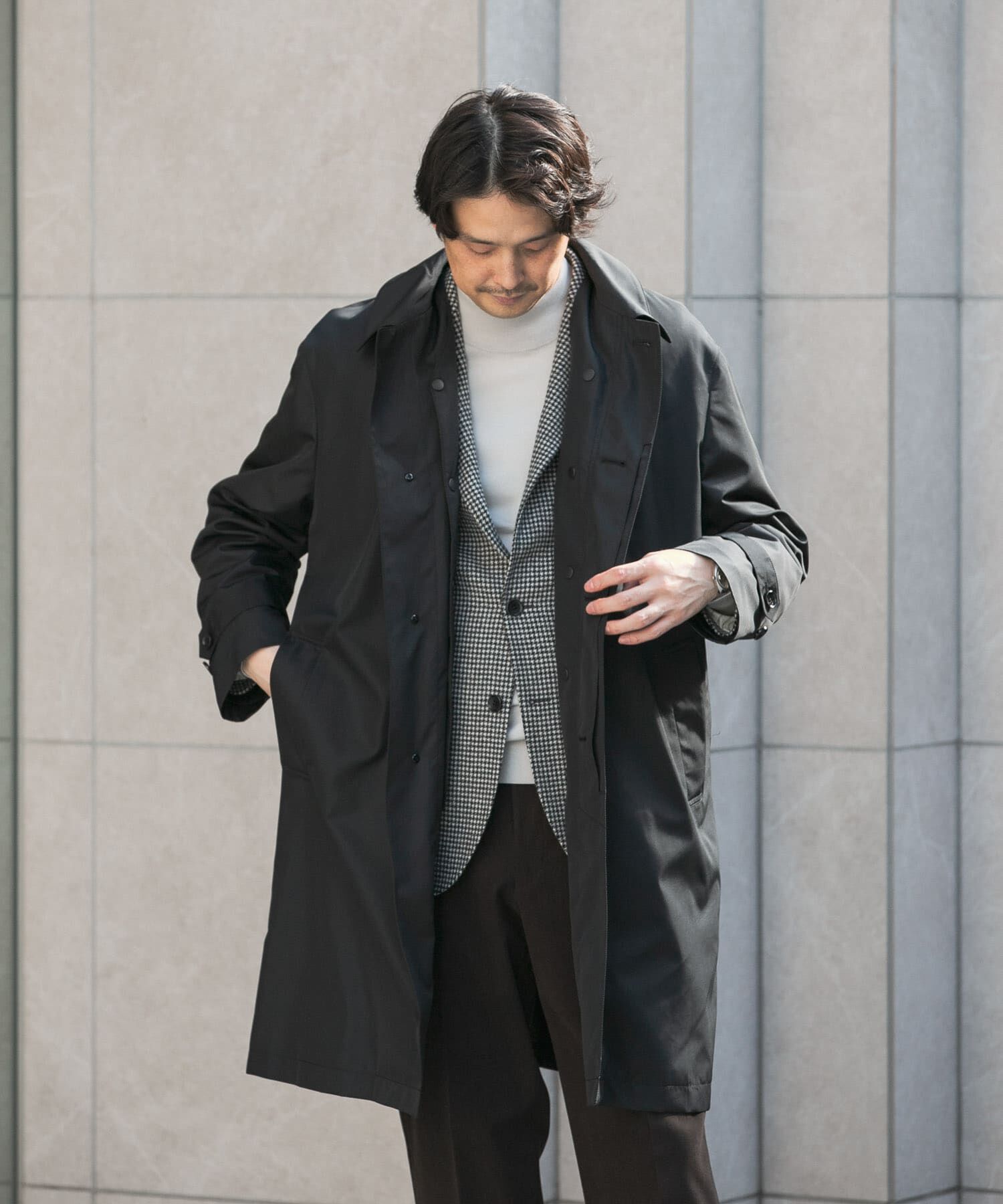 URBAN RESEARCH DOORS「LIFE STYLE TAILOR　3WAYコンフォータブルコート」|テーラードジャケット|