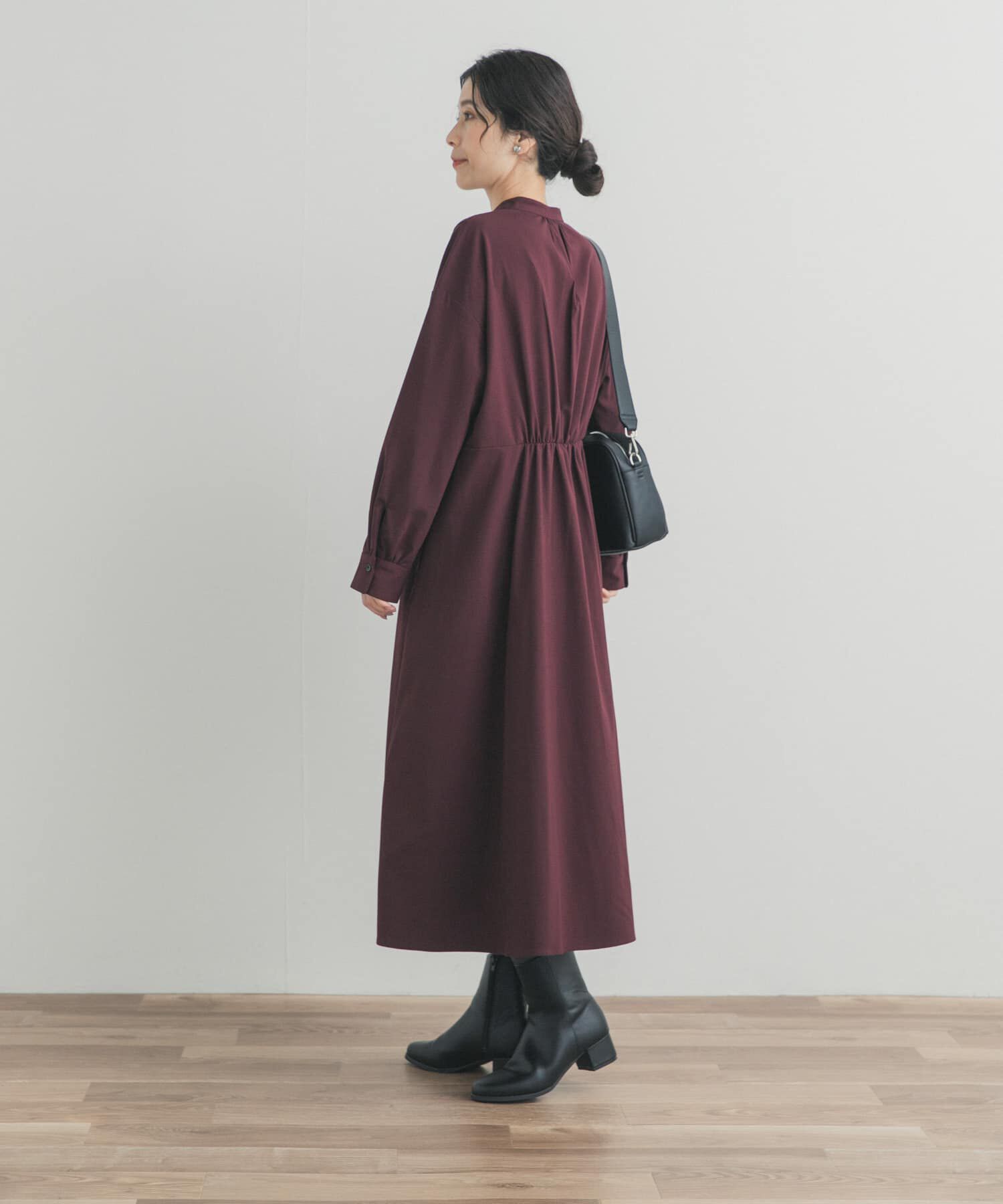 URBAN RESEARCH DOORS「ドロストリボンフレアワンピース」|ワンピース|