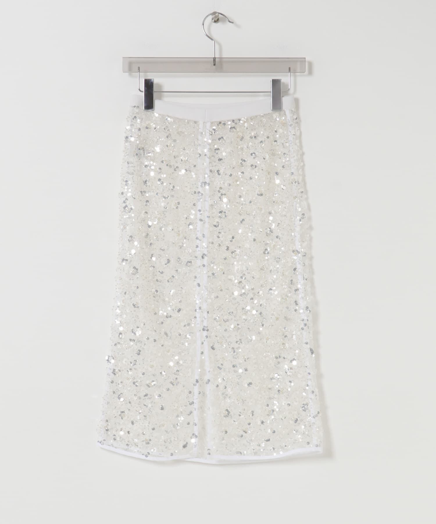 URBAN RESEARCH「スパンコールチュールレイヤードスカート」|スカート|