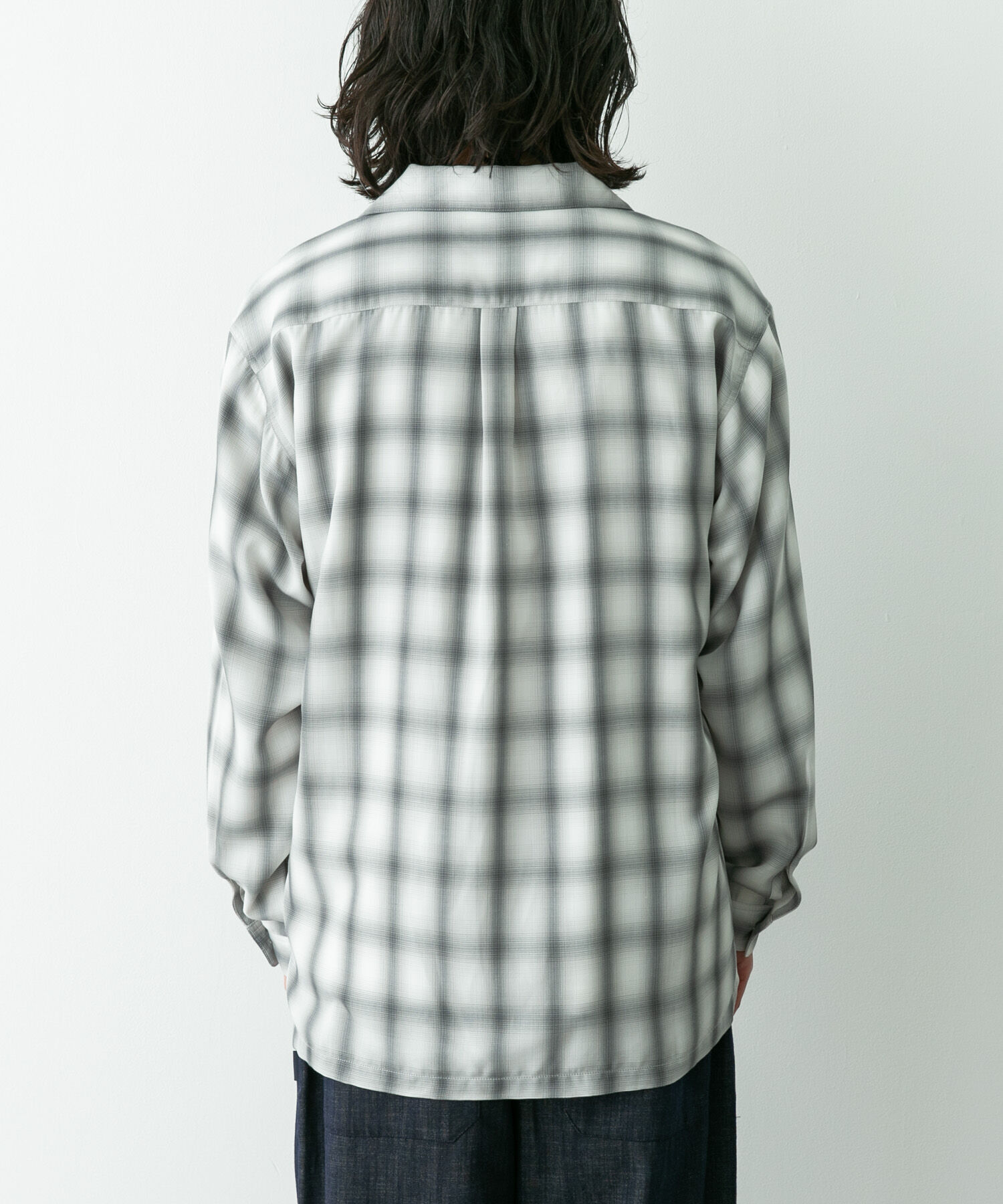 Sonny Label 「オンブレチェックロングスリーブシャツ」|シャツ・ブラウス|