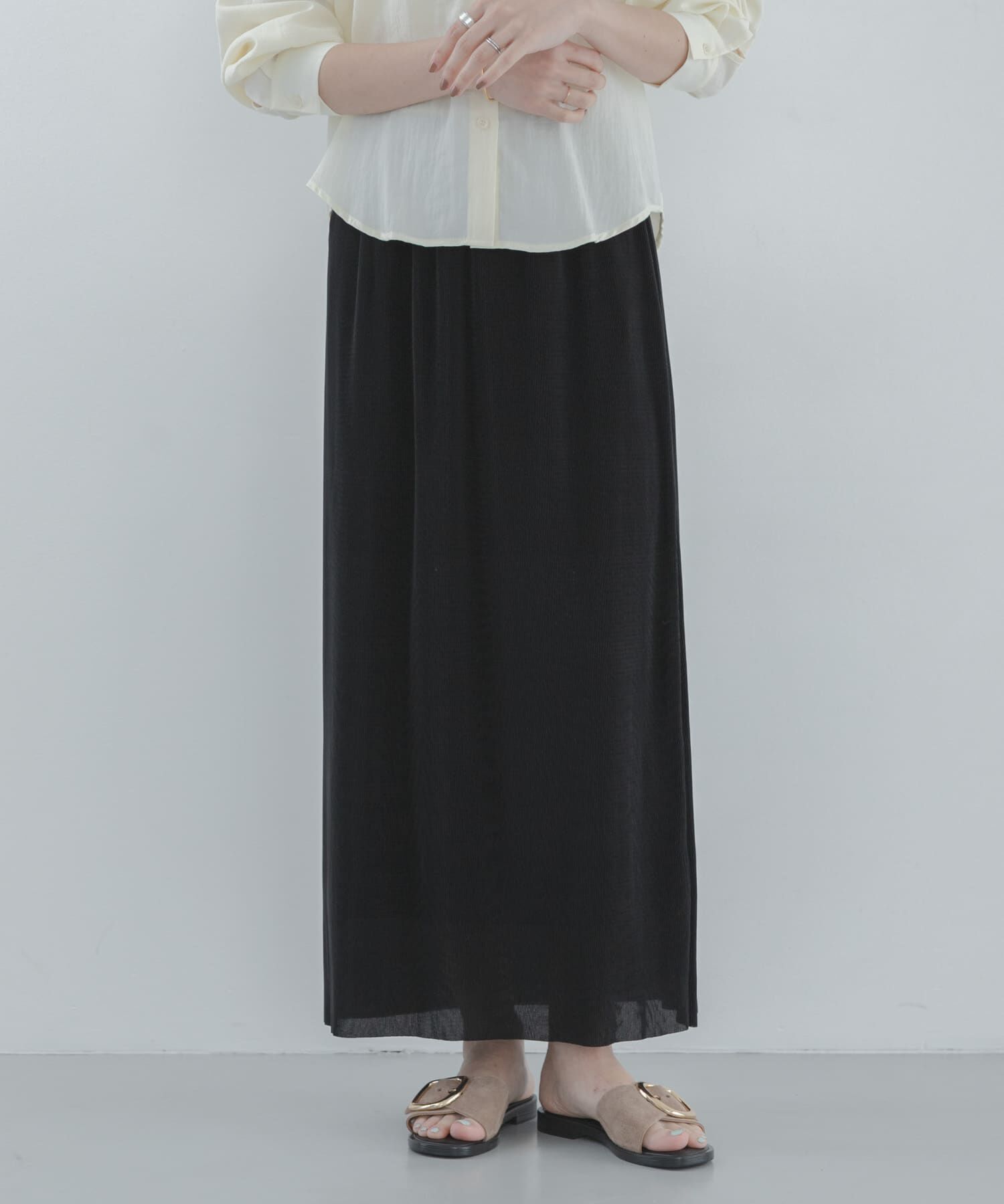 Sonny Label 「『WEB限定』マイクロプリーツイージースカート」|スカート|