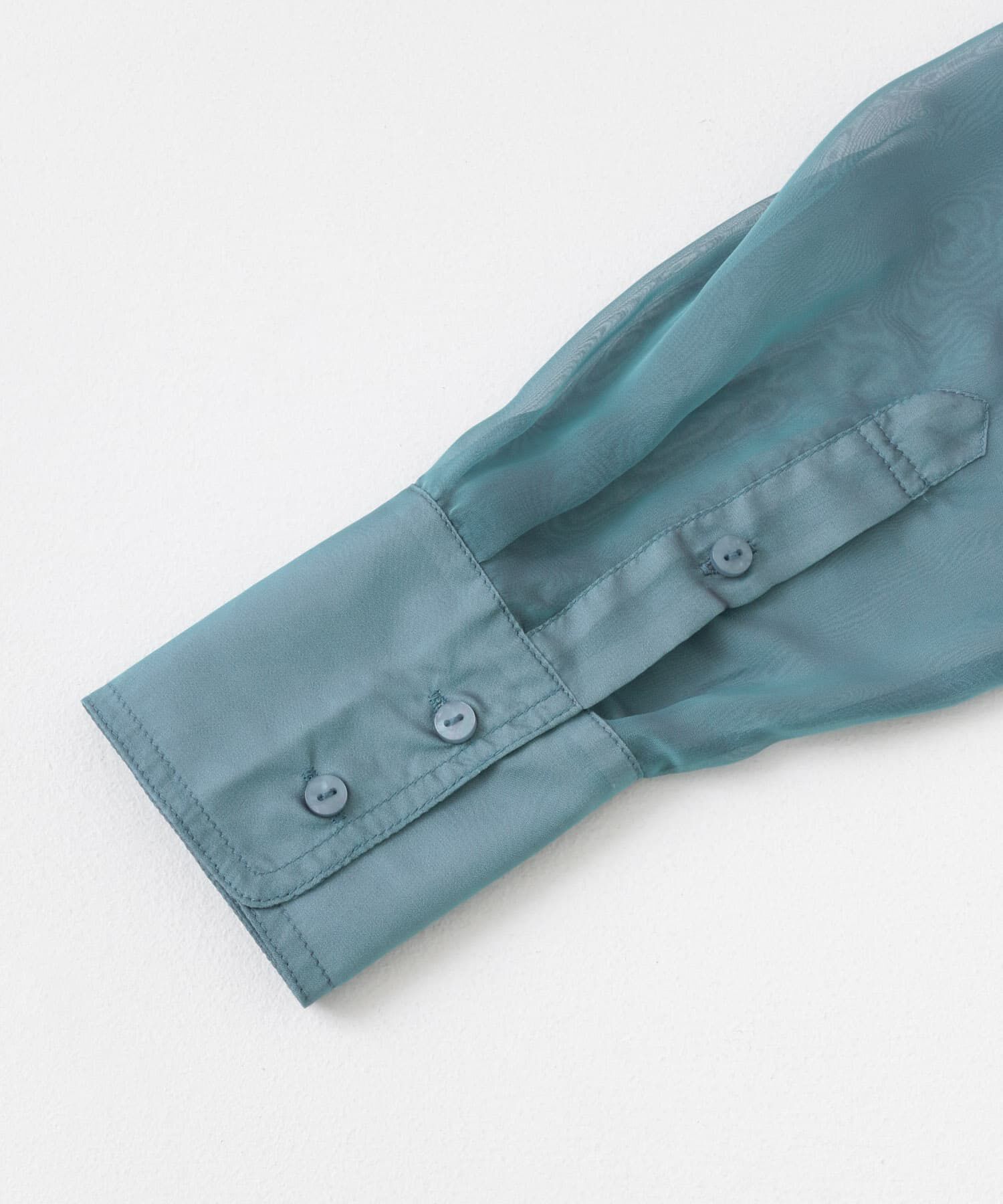 SENSE OF PLACE by URBAN RESEARCH「バンドカラーシャンブレーシアーシャツ」|シャツ・ブラウス|