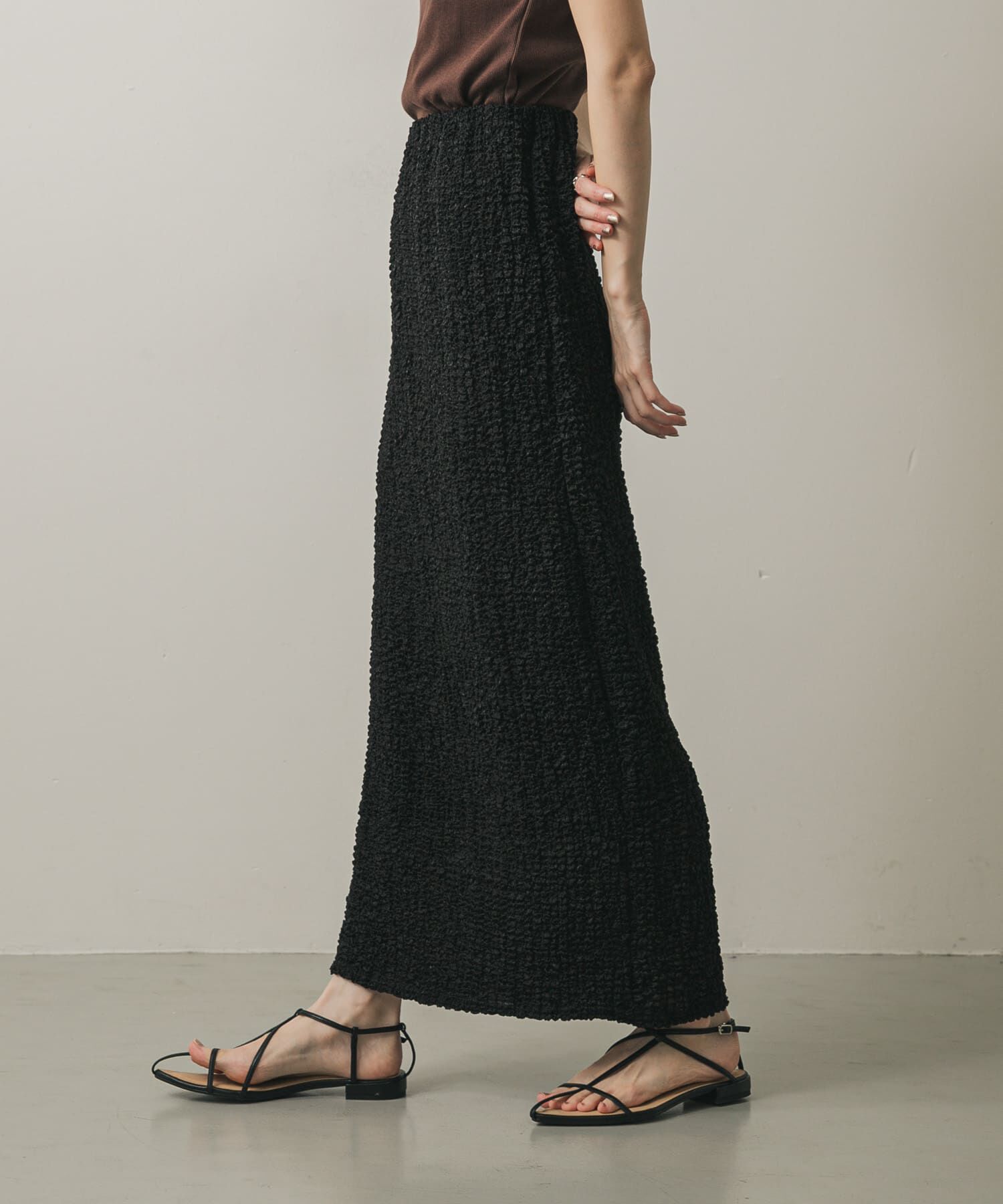 SENSE OF PLACE by URBAN RESEARCH「シアーフクレジャガードスカート」|スカート|