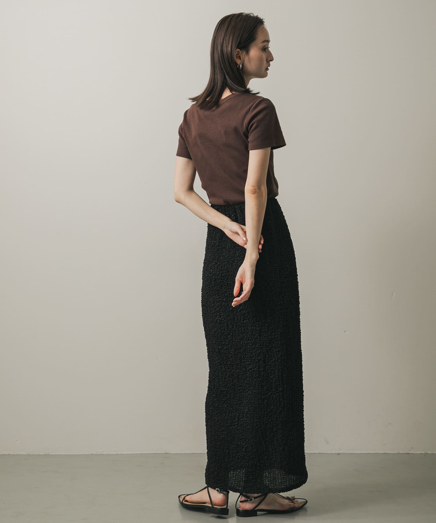 SENSE OF PLACE by URBAN RESEARCH「シアーフクレジャガードスカート」|スカート|