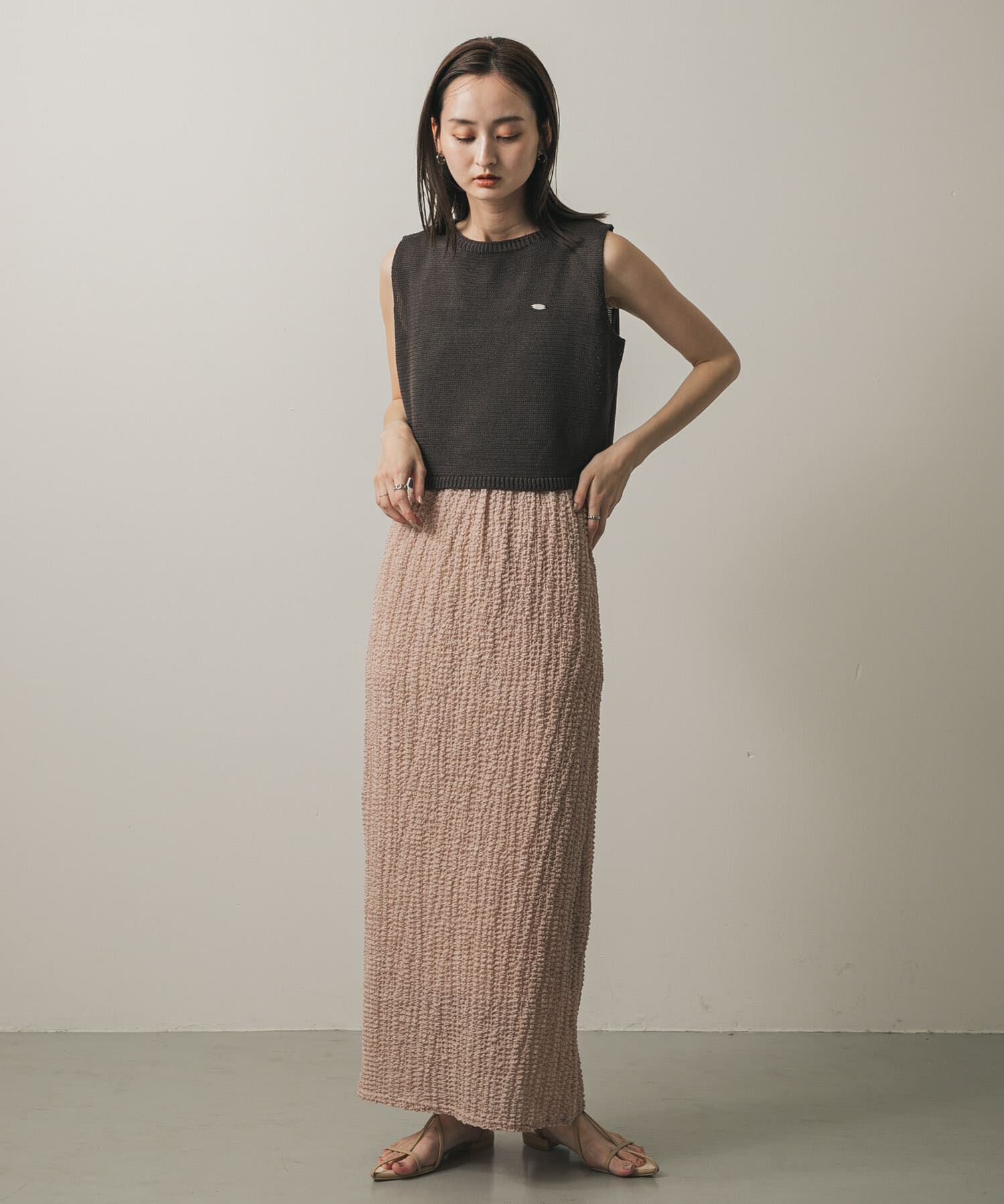 SENSE OF PLACE by URBAN RESEARCH「シアーフクレジャガードスカート」|スカート|