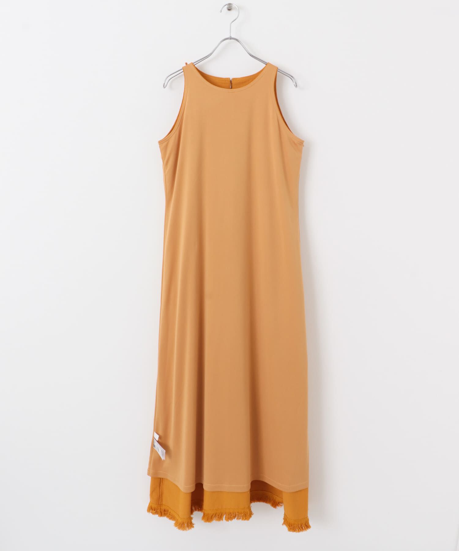 SENSE OF PLACE by URBAN RESEARCH「アメスリフリンジワンピース」|ワンピース|