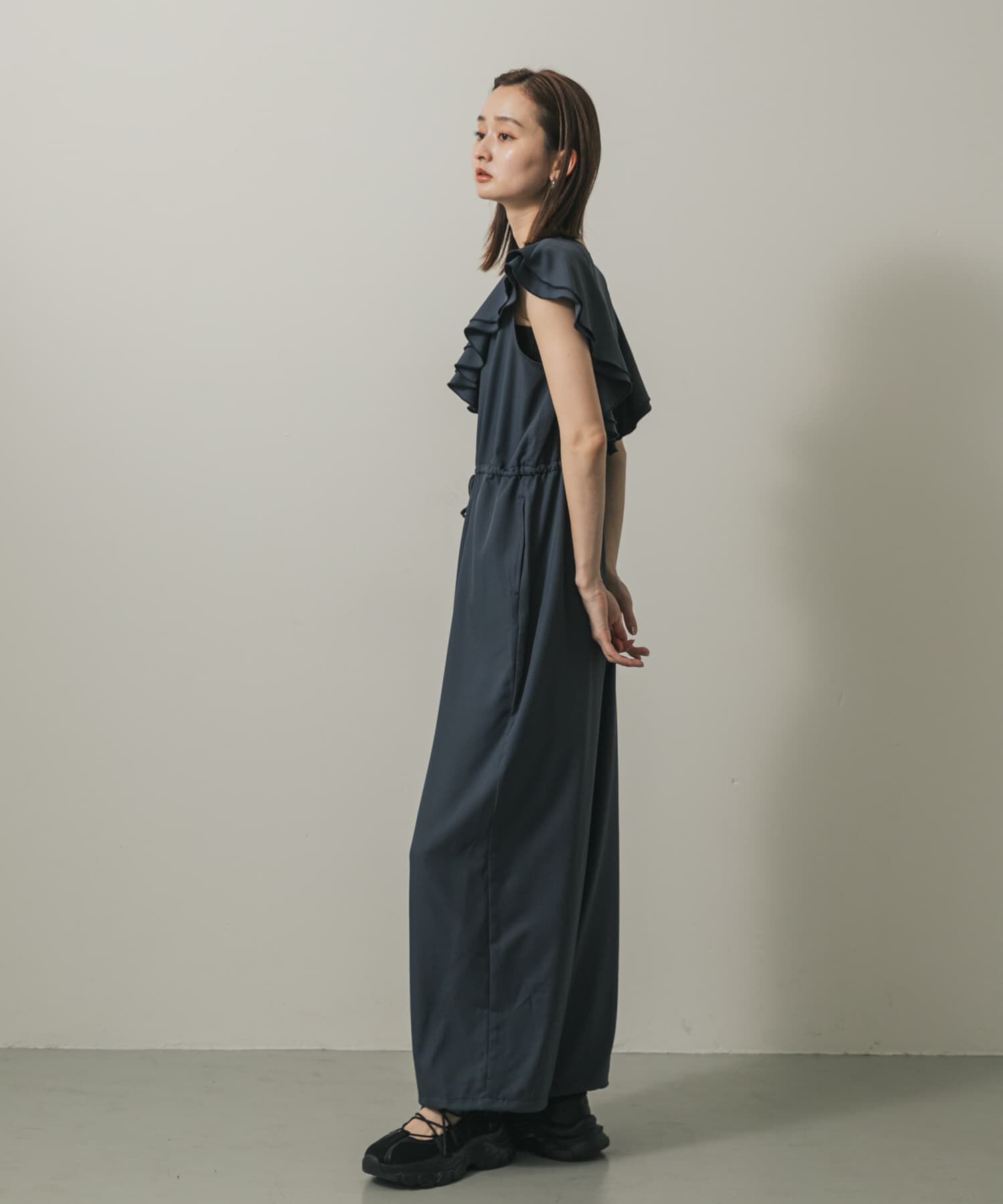 SENSE OF PLACE by URBAN RESEARCH「フリルオールインワン」|スカート|