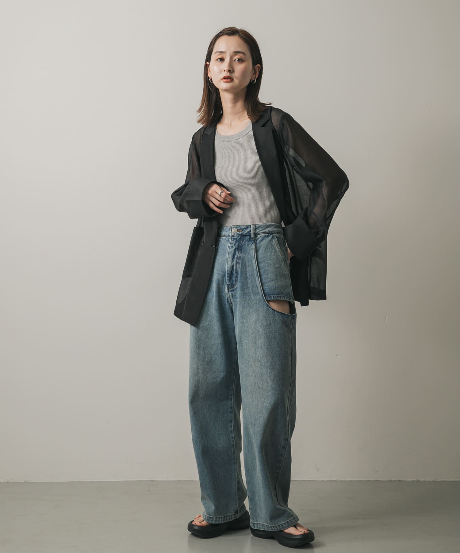 SENSE OF PLACE by URBAN RESEARCH「シアーテーラードジャケット」|その他|