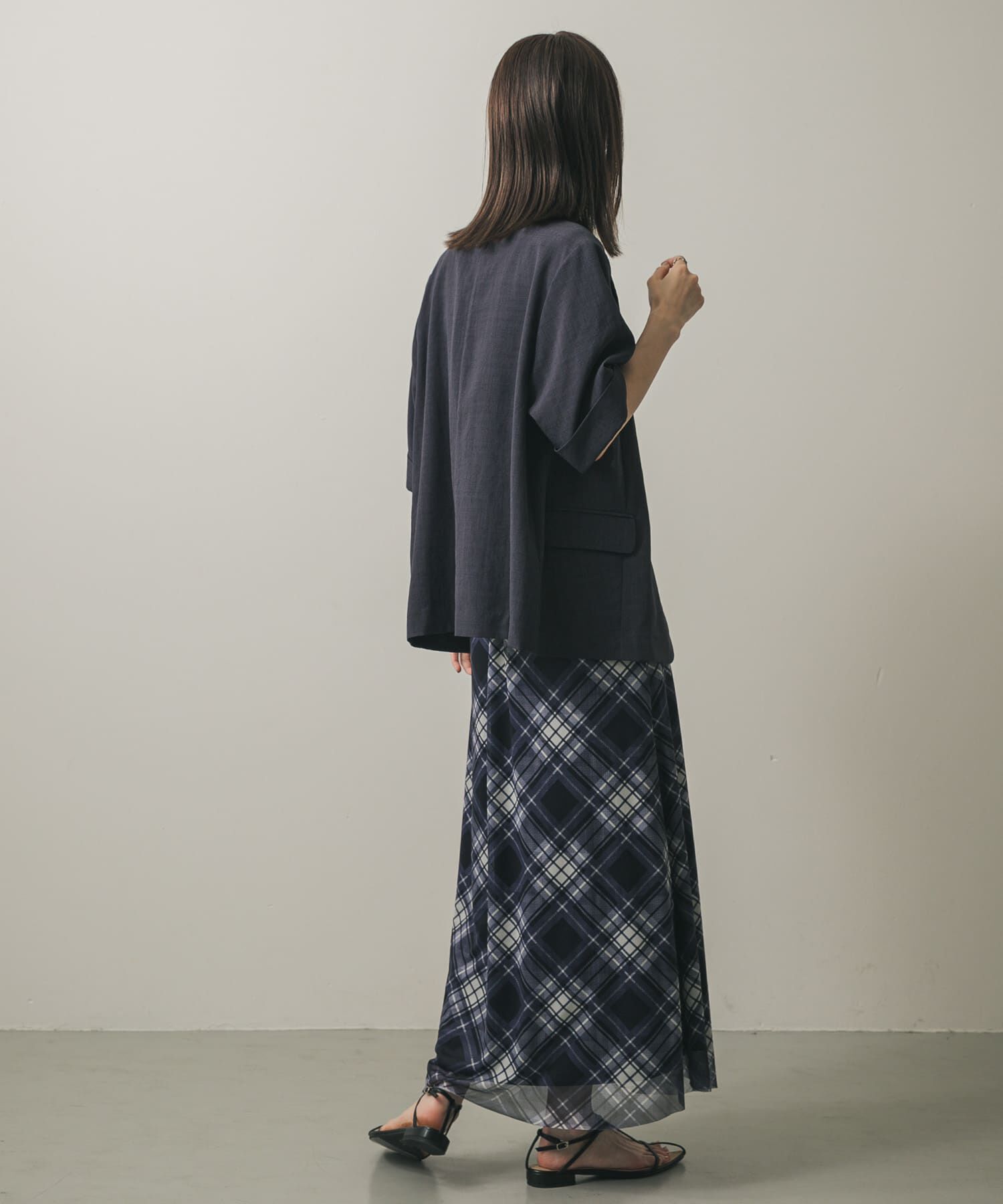 SENSE OF PLACE by URBAN RESEARCH「シアーチェックスカート」|スカート|