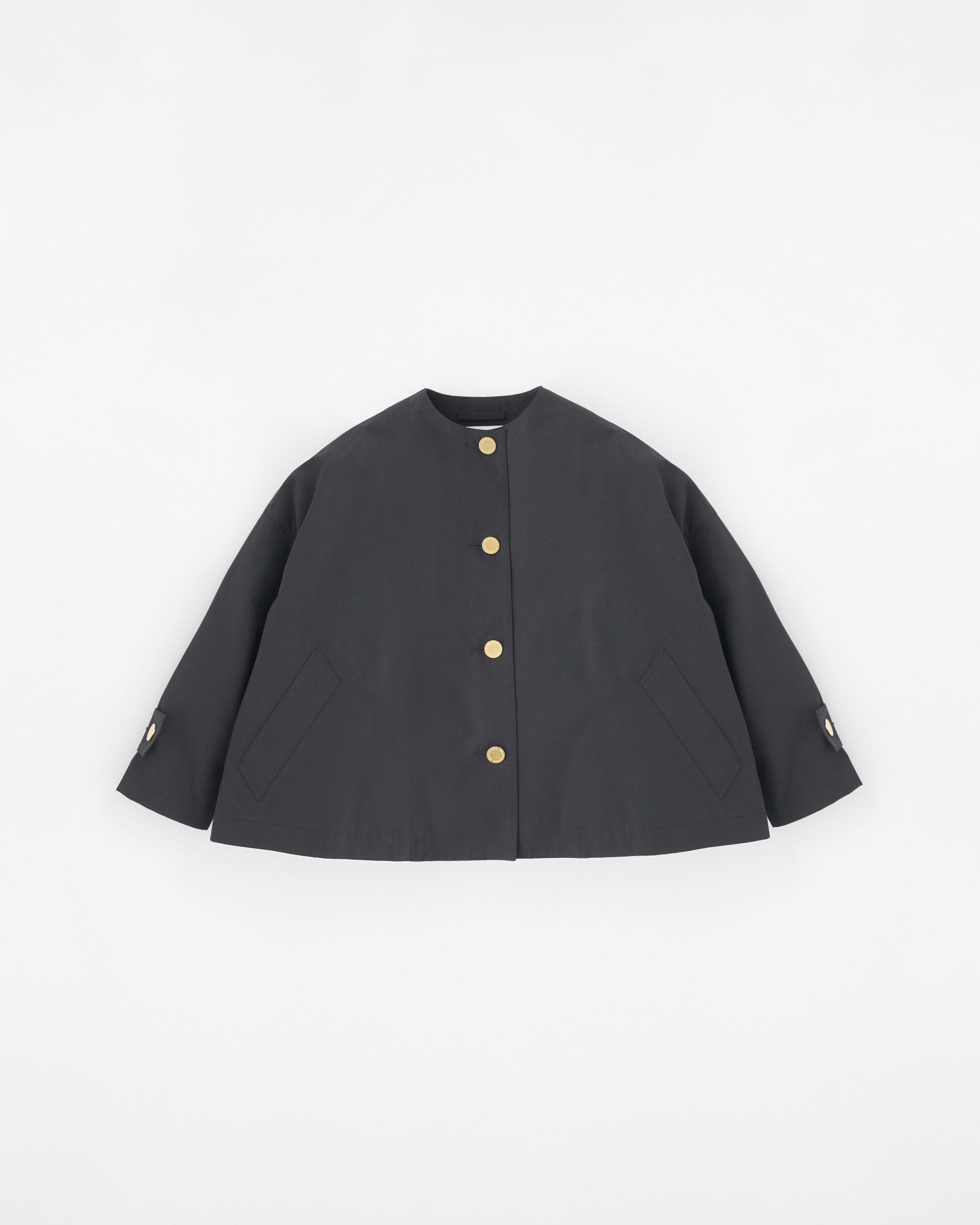 Traditional Weatherwear「MALTON NO COLLAR SHORT」|その他|ﾌﾞﾗｯｸ