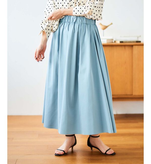 le.coeur blanc「リバーシブルタフタスカート」|スカート|