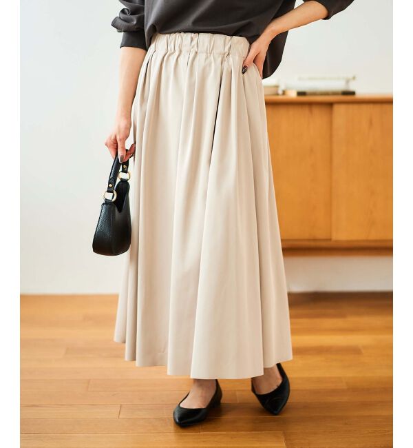 le.coeur blanc「リバーシブルタフタスカート」|スカート|