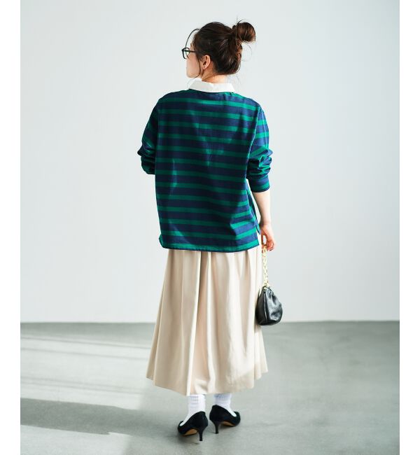 le.coeur blanc「リバーシブルタフタスカート」|スカート|