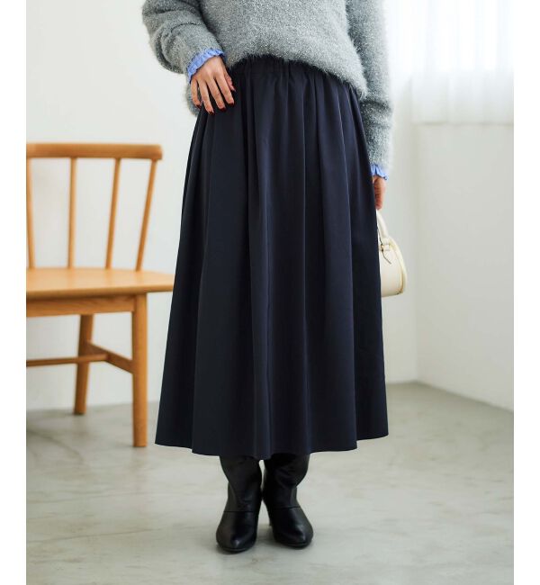 le.coeur blanc「リバーシブルタフタスカート」|スカート|