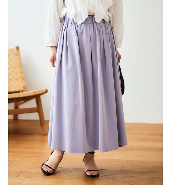 le.coeur blanc「リバーシブルタフタスカート」|スカート|