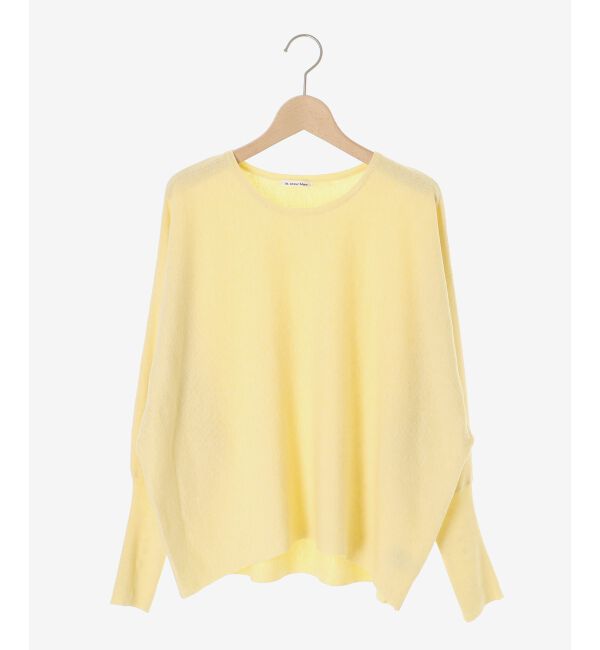  「《手洗い可能》ジュエリーボタンスリーブニット」|ニット・セーター|