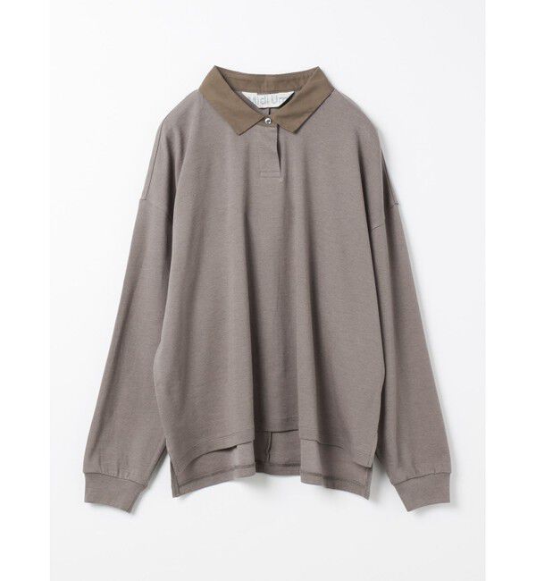 MidiUmi「MidiUmi ポロカラープルオーバー」|Tシャツ・カットソー|