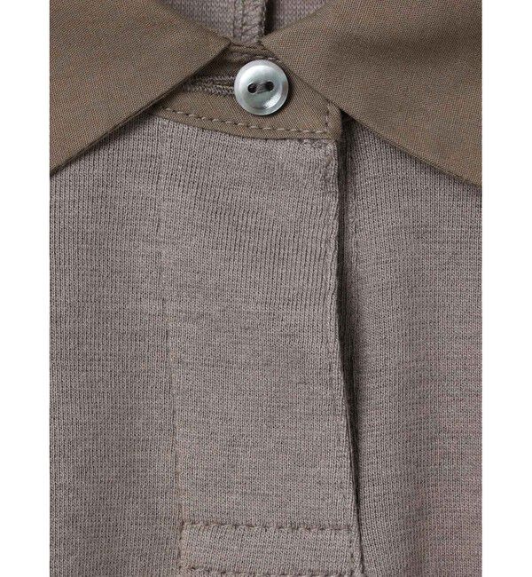 MidiUmi「MidiUmi ポロカラープルオーバー」|Tシャツ・カットソー|