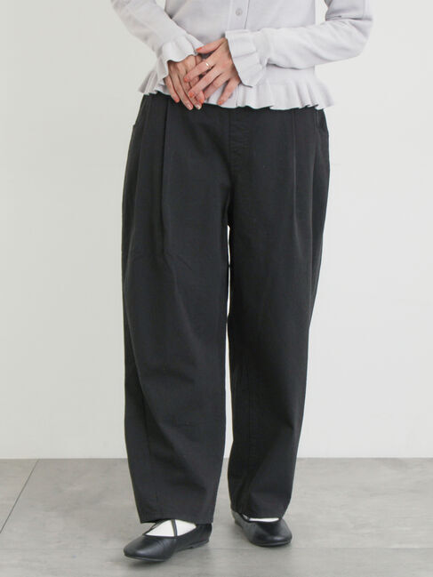 Samansa Mos2「ツータックカーブパンツ」|その他|