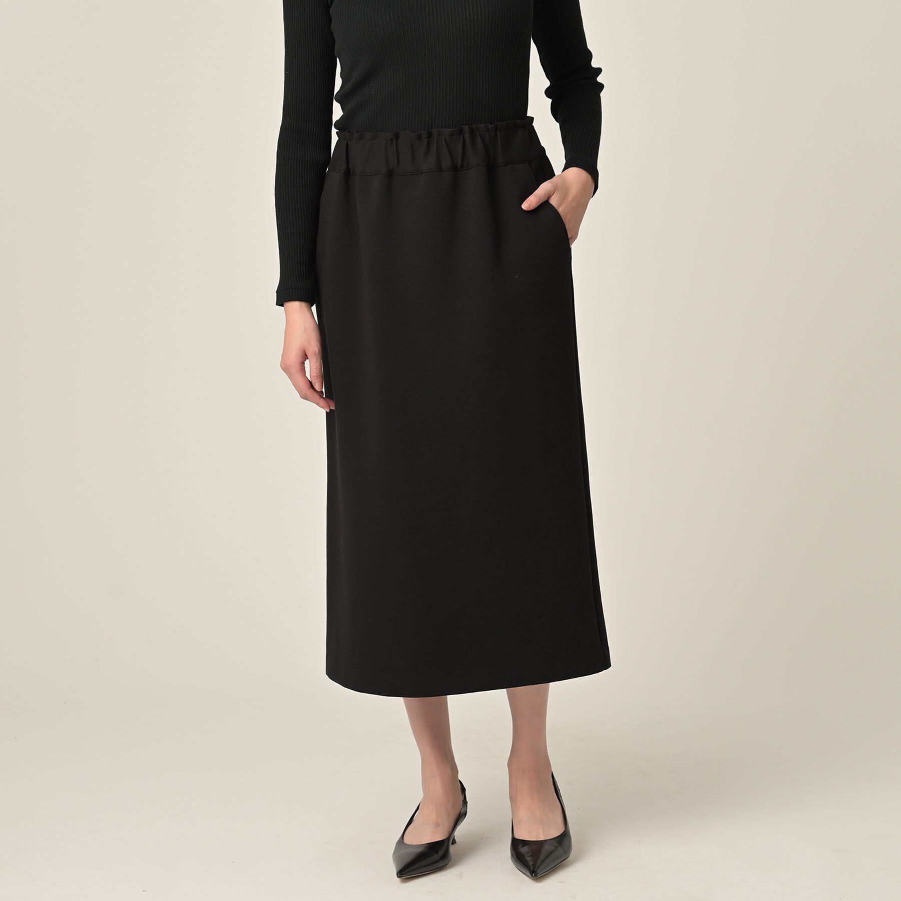 UNTITLED「【Liyoca】ストレッチダンボールスカート」|スカート|