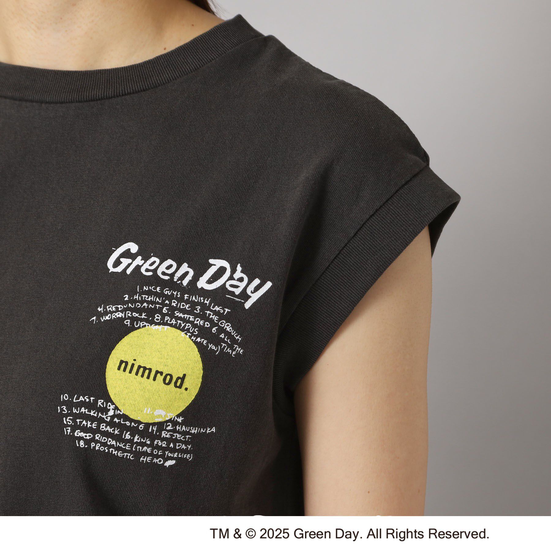 DRESSTERIOR「GOOD ROCK SPEED（グッドロックスピード）GREEN DAY ノースリーブTシャツ」|Tシャツ・カットソー|