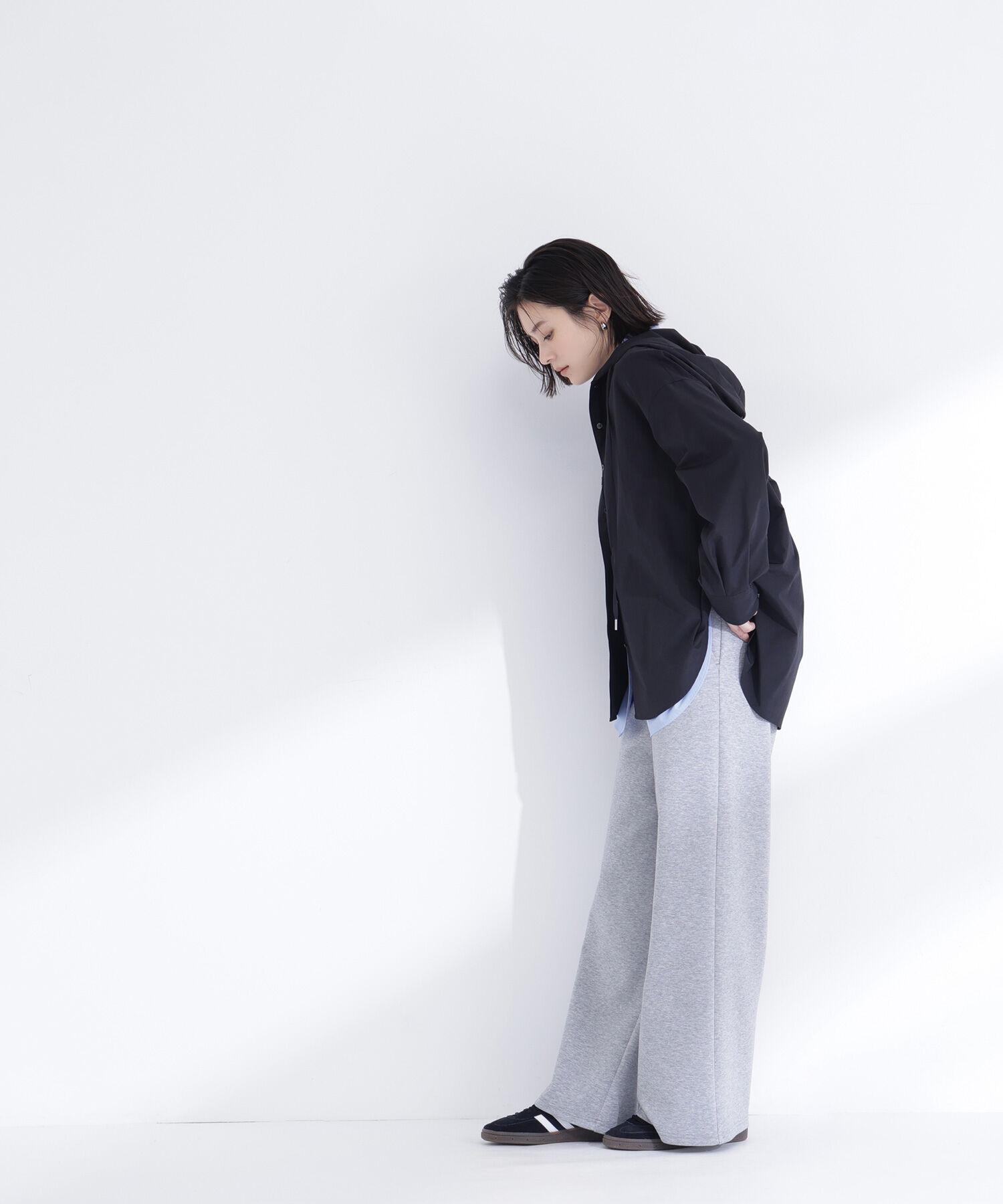  「フーディーシャツブルゾン」|ブルゾン・スタジャン|