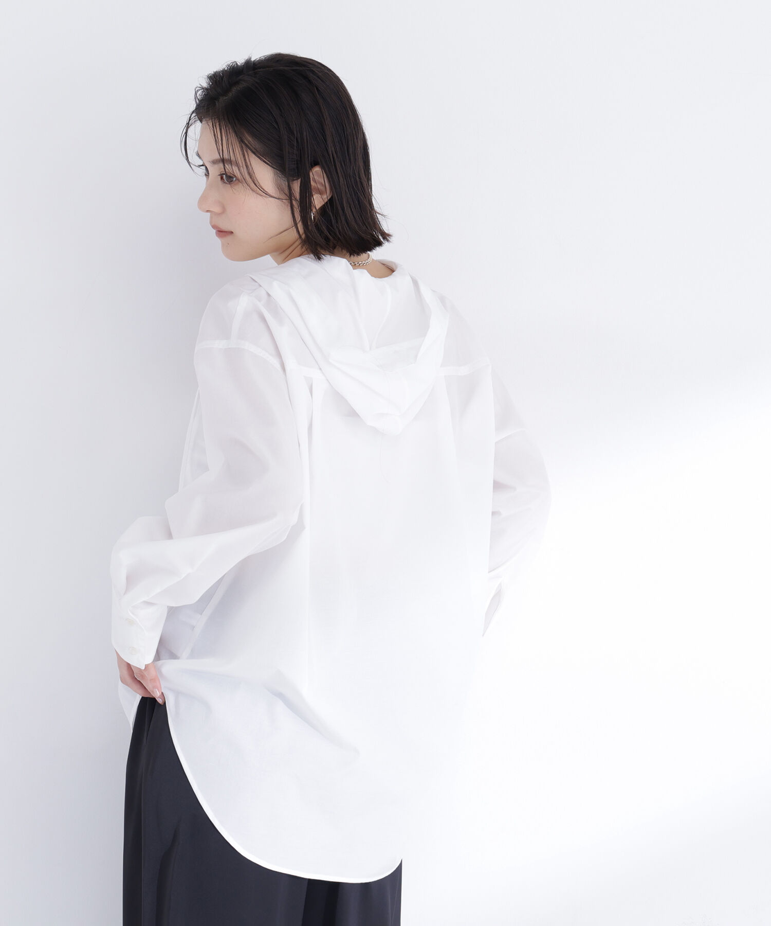  「フーディーシャツブルゾン」|ブルゾン・スタジャン|