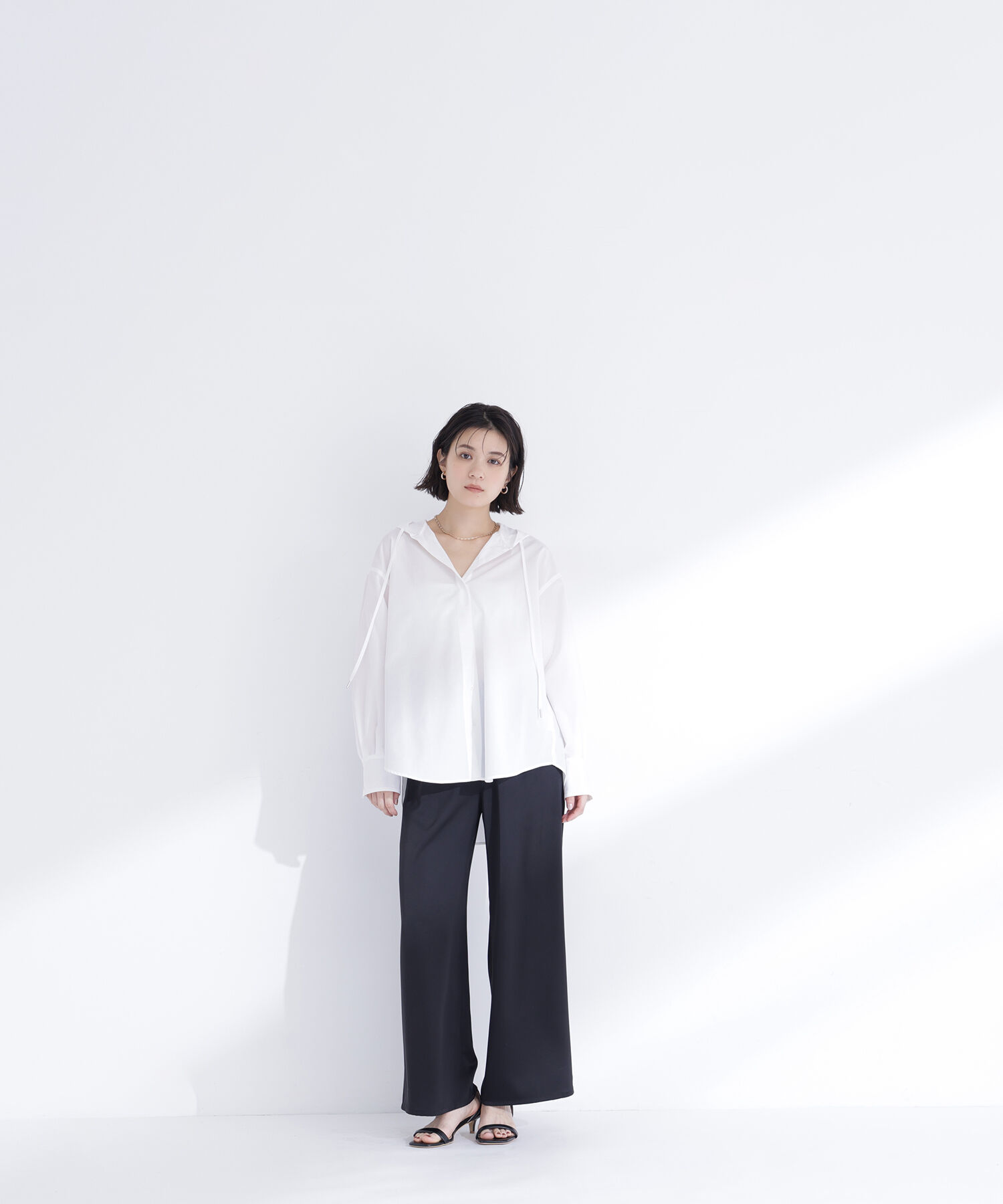  「フーディーシャツブルゾン」|ブルゾン・スタジャン|