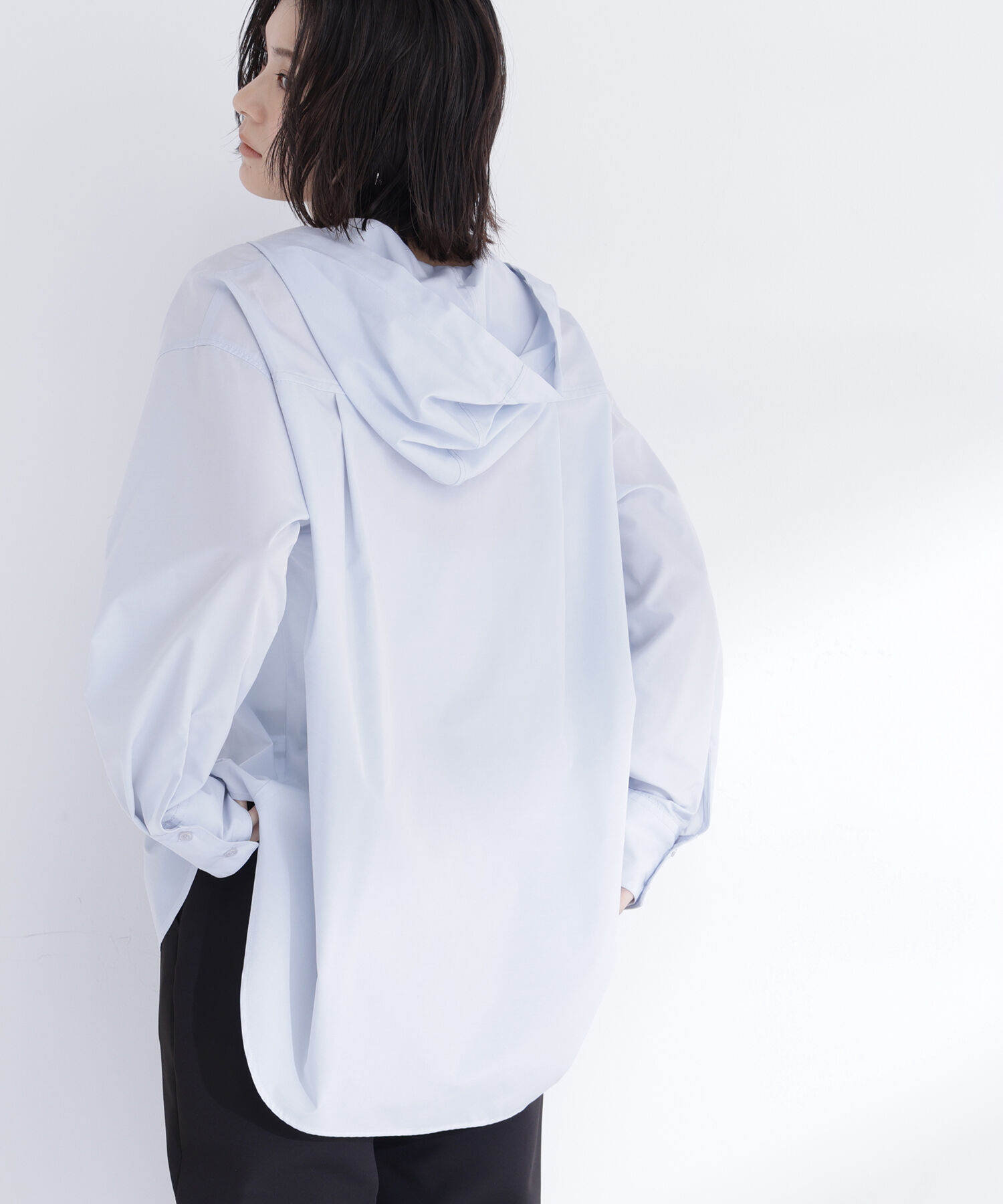  「フーディーシャツブルゾン」|ブルゾン・スタジャン|