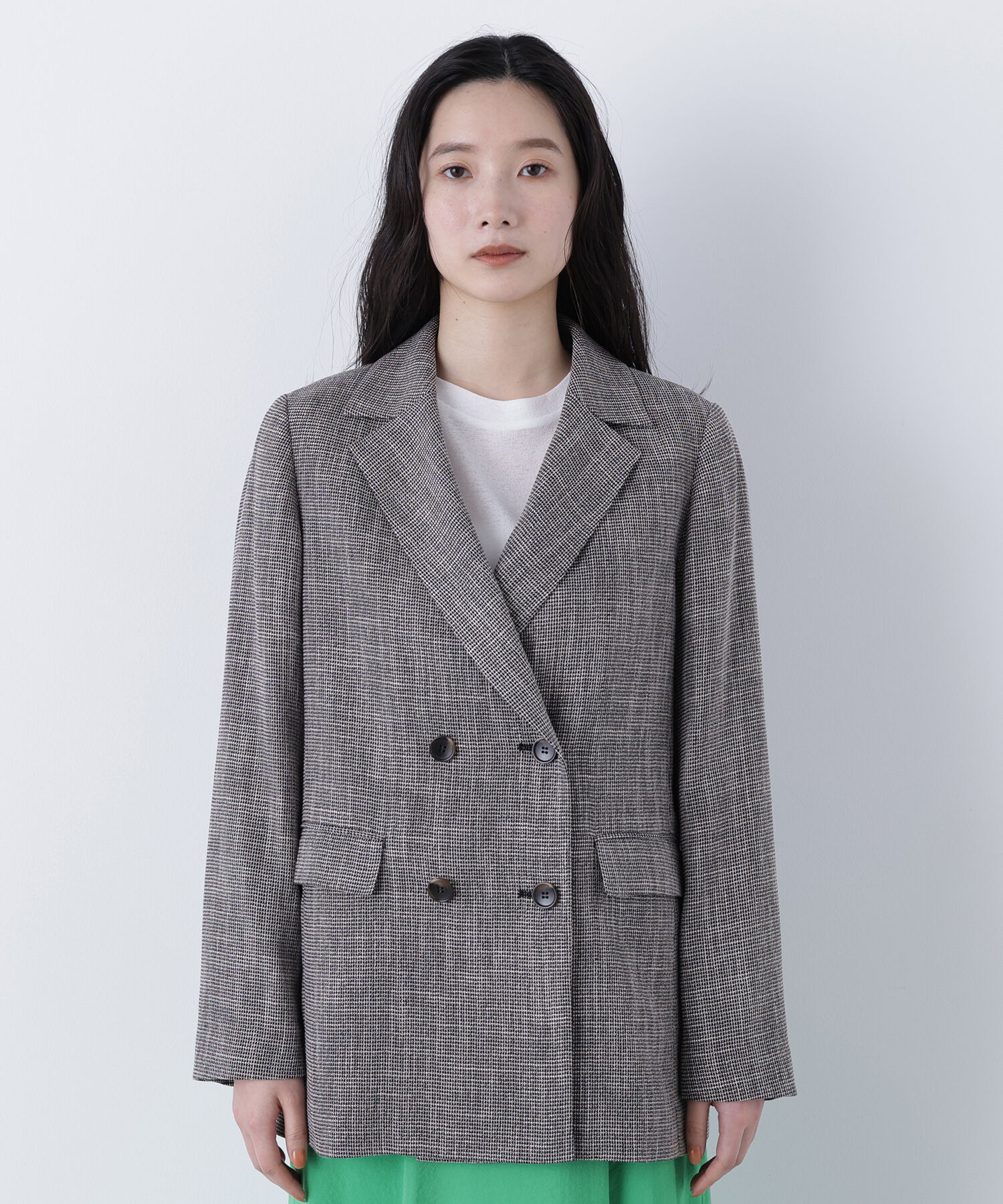  「〈N.〉からみ織りダブルジャケット」|その他|