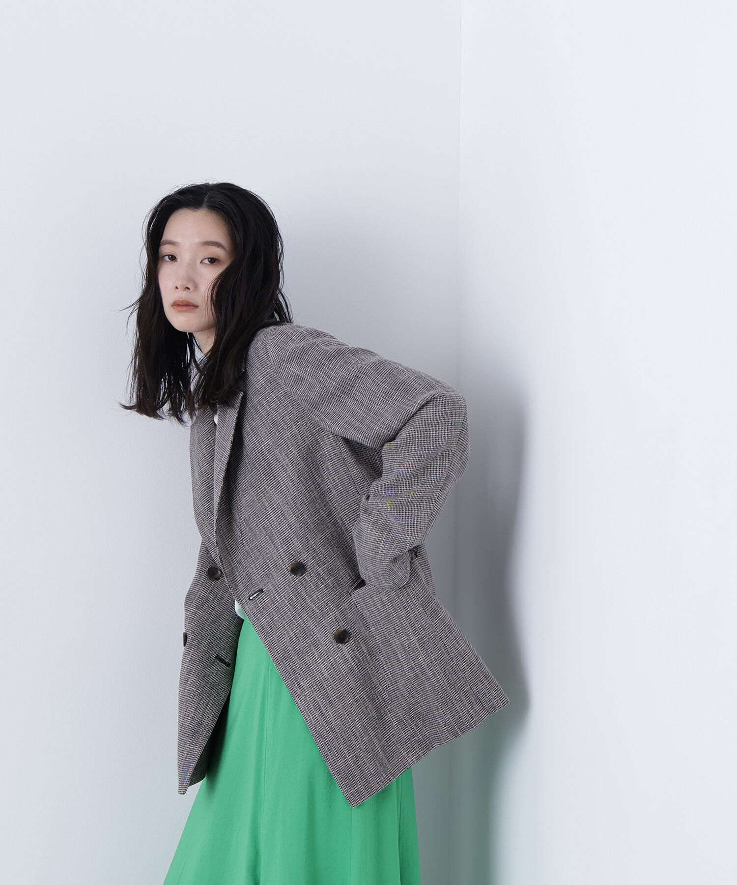  「〈N.〉からみ織りダブルジャケット」|その他|