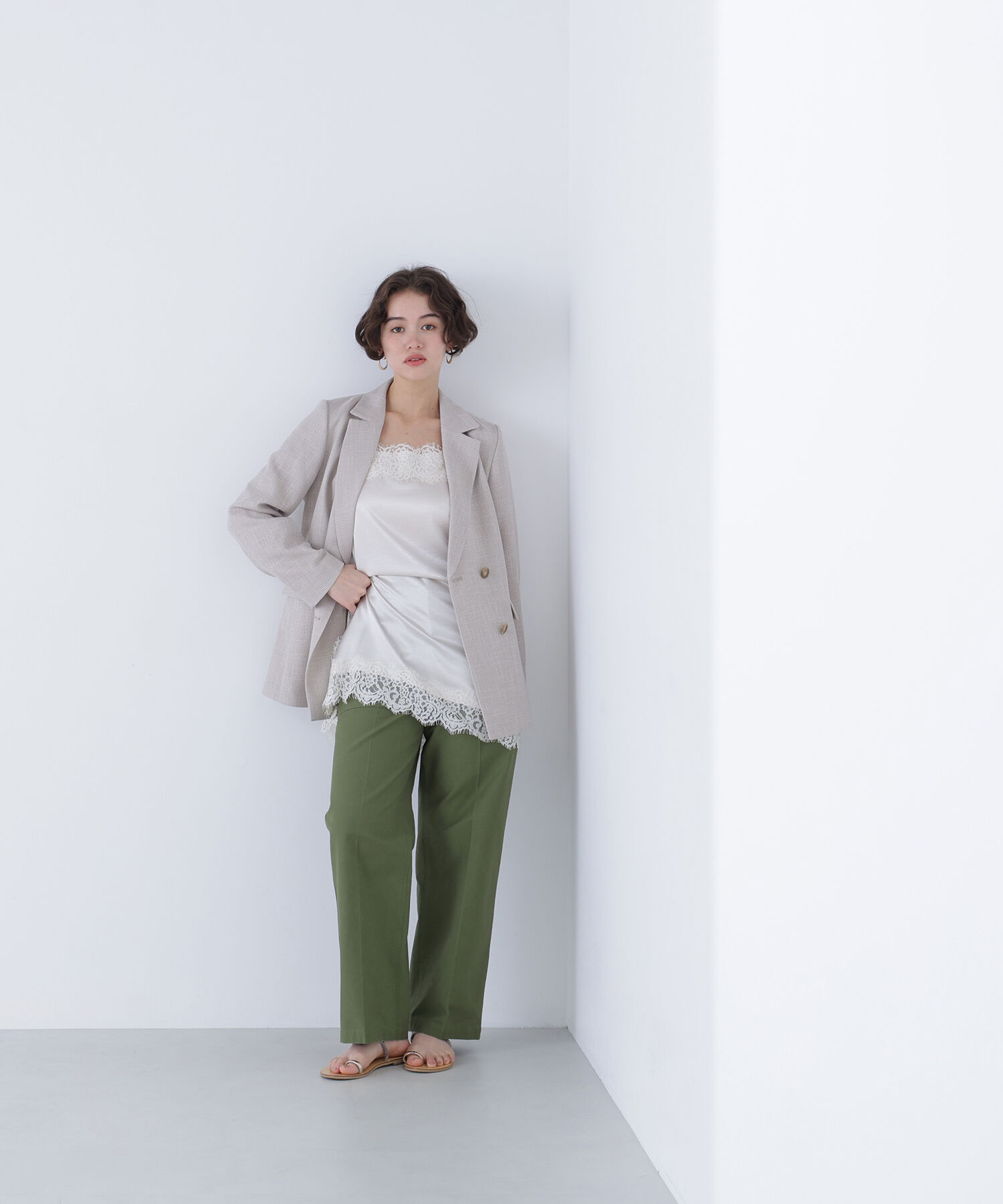  「〈N.〉からみ織りダブルジャケット」|その他|