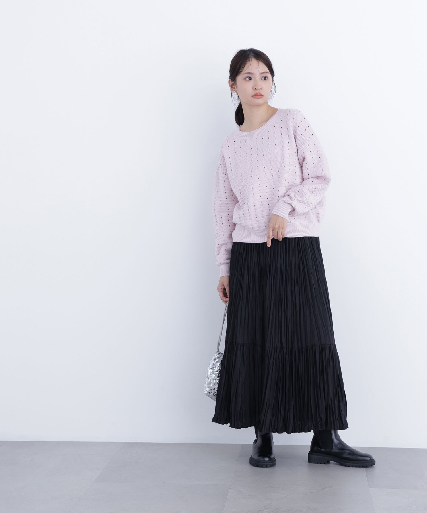  「〈N.〉 アイレットニットプルオーバー」|ニット・セーター|