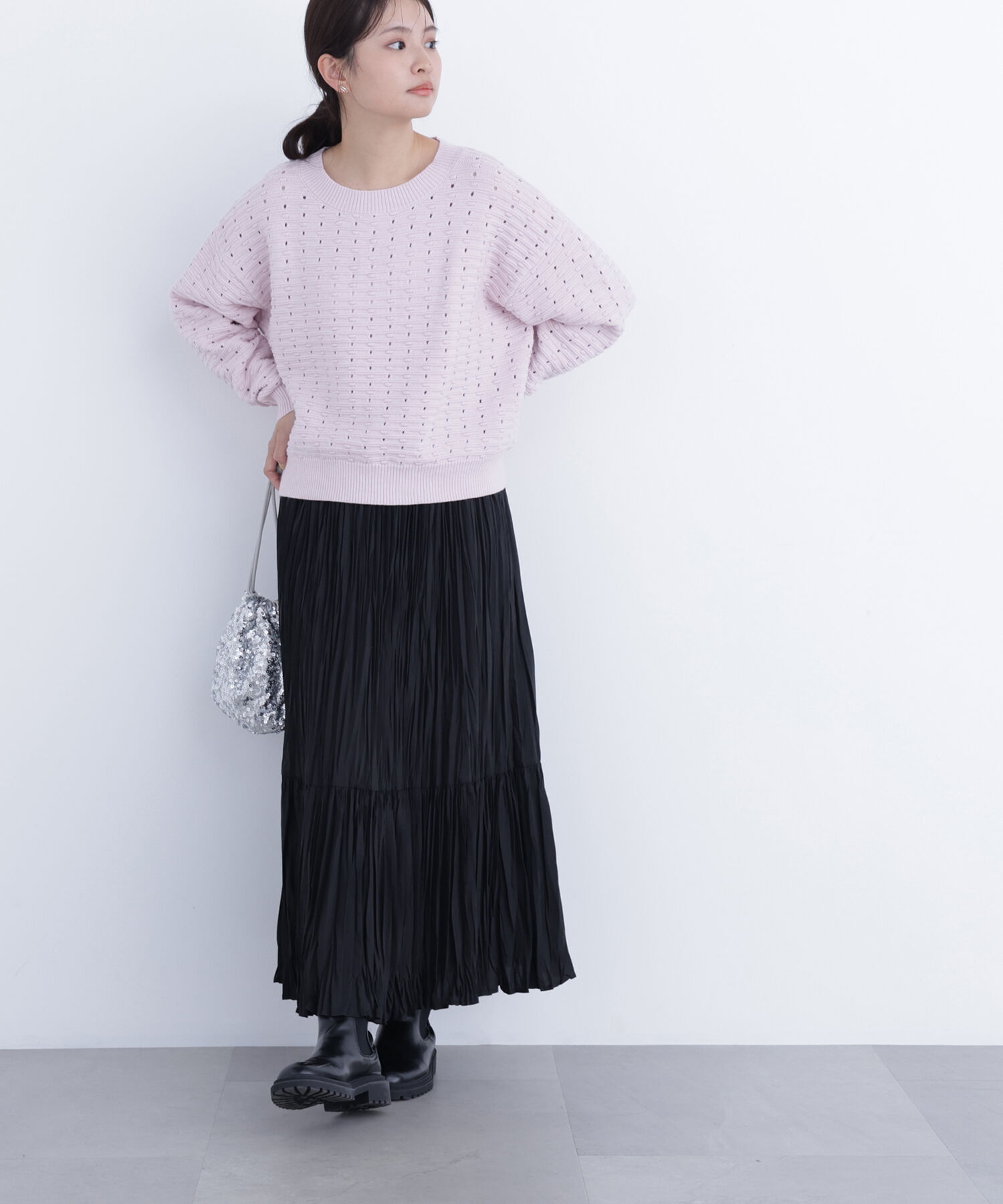  「〈N.〉 アイレットニットプルオーバー」|ニット・セーター|