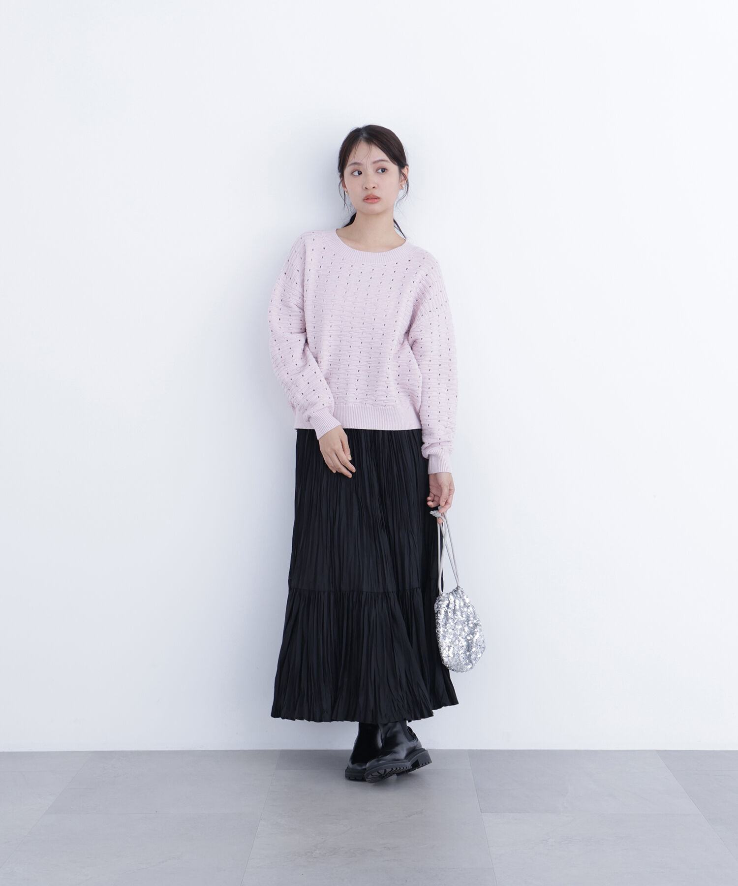  「〈N.〉 アイレットニットプルオーバー」|ニット・セーター|