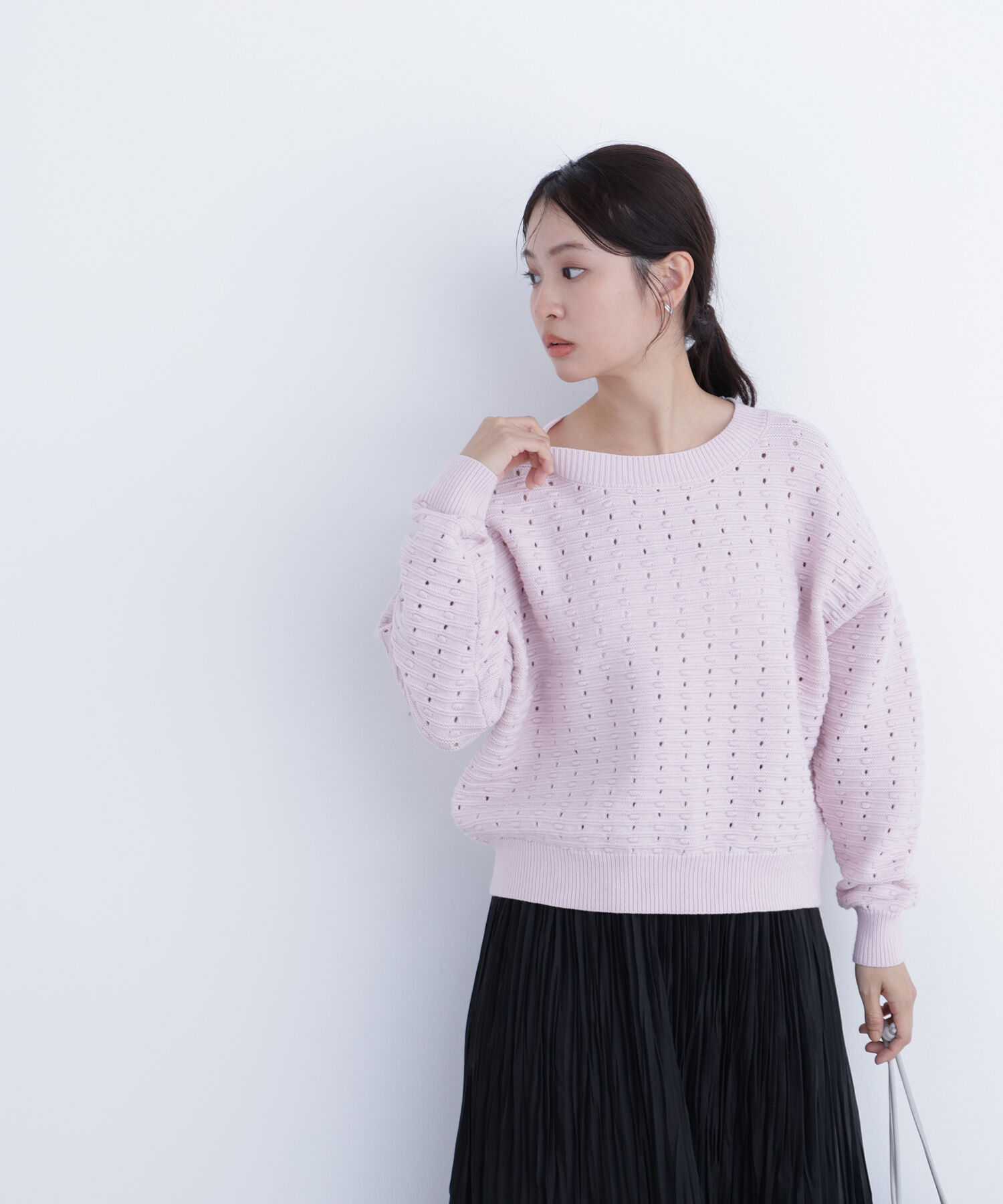  「〈N.〉 アイレットニットプルオーバー」|ニット・セーター|