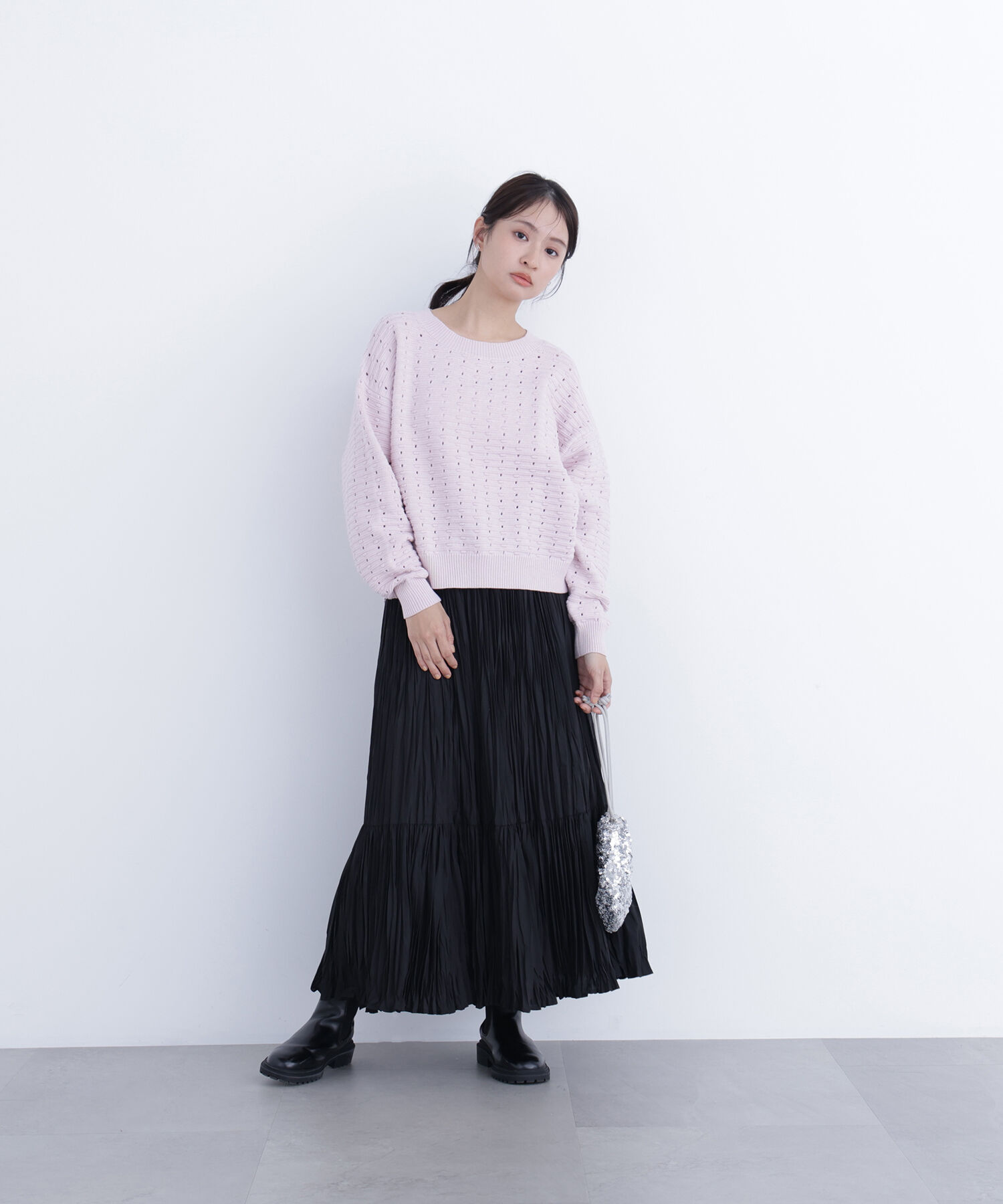  「〈N.〉 アイレットニットプルオーバー」|ニット・セーター|