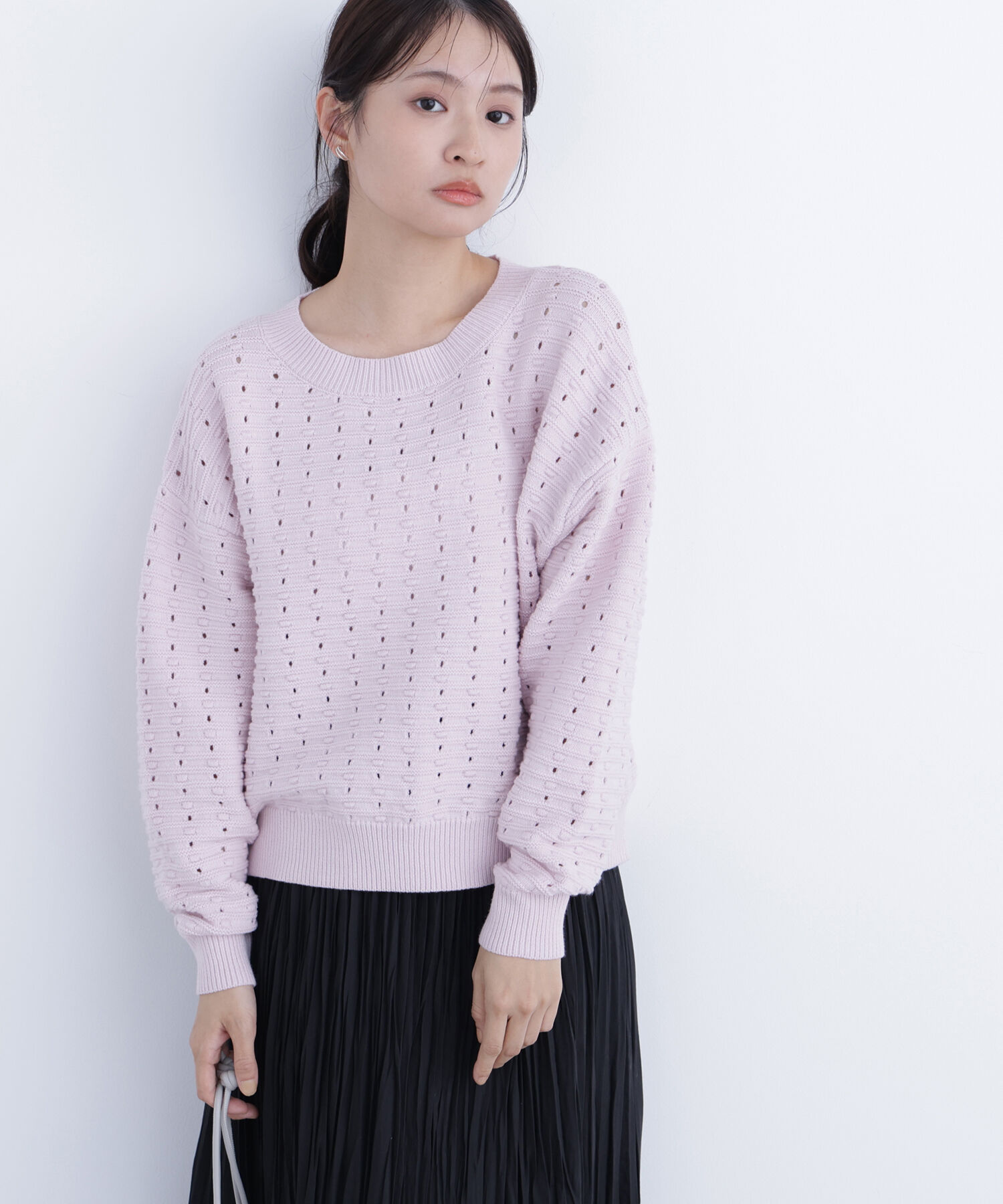  「〈N.〉 アイレットニットプルオーバー」|ニット・セーター|