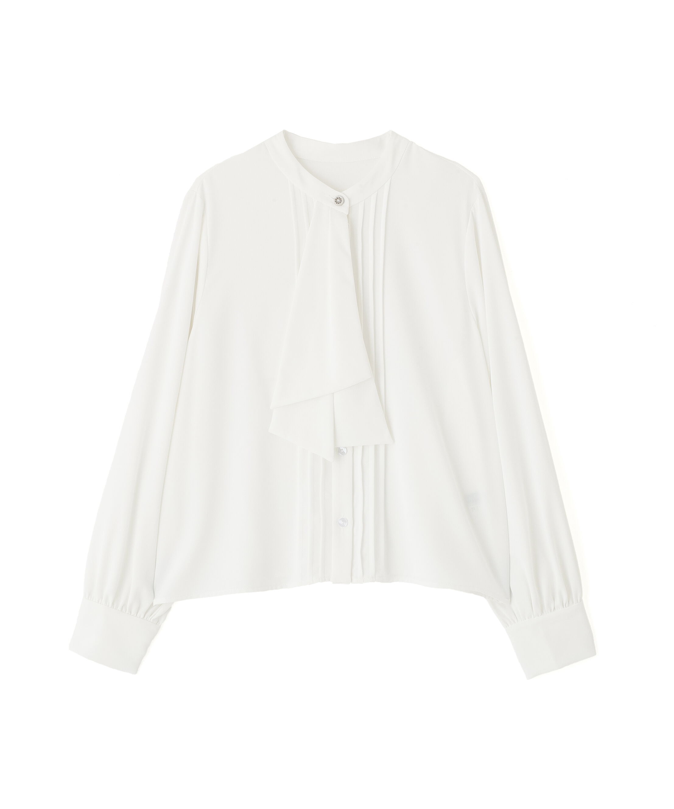  「ドレープピンタックブラウス」|シャツ・ブラウス|