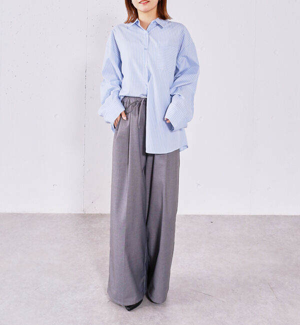 archives「ストライプミドルシャツ」|シャツ・ブラウス|