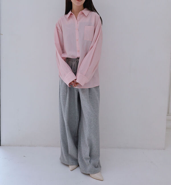 archives「ストライプミドルシャツ」|シャツ・ブラウス|