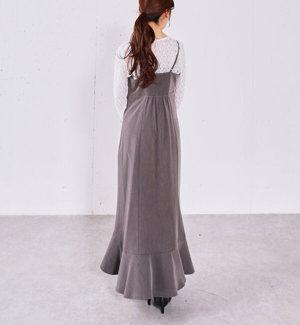 archives「ラッフルチェックキャミワンピース」|ワンピース|