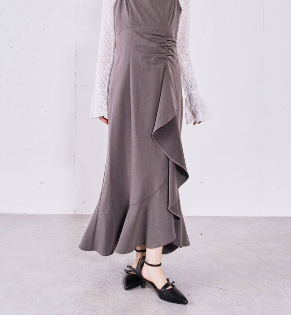 archives「ラッフルチェックキャミワンピース」|ワンピース|