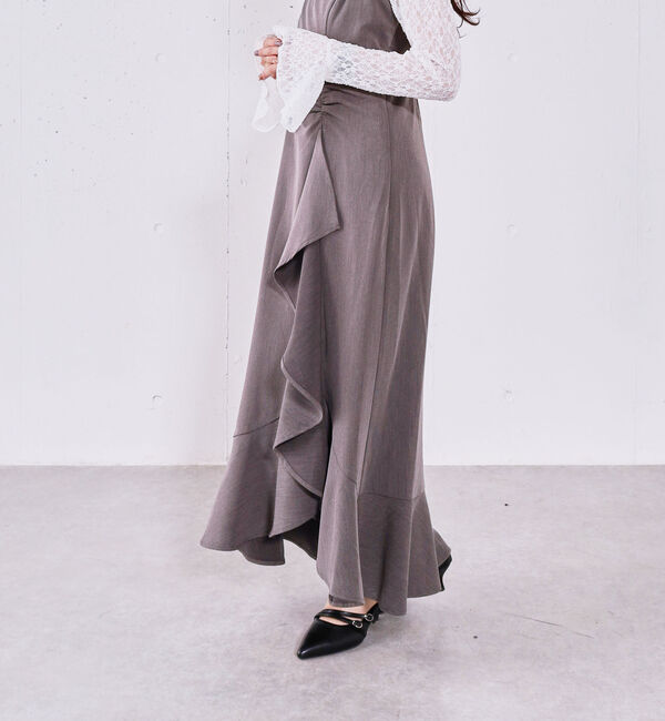 archives「ラッフルチェックキャミワンピース」|ワンピース|