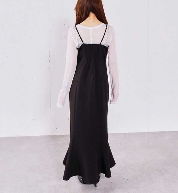 archives「ラッフルチェックキャミワンピース」|ワンピース|