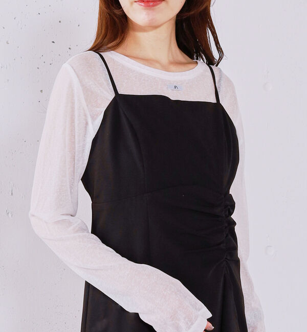 archives「ラッフルチェックキャミワンピース」|ワンピース|