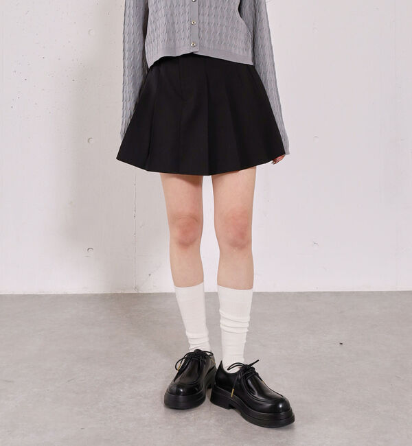archives「ベルト付きプリーツミニＳＫ」|スカート|