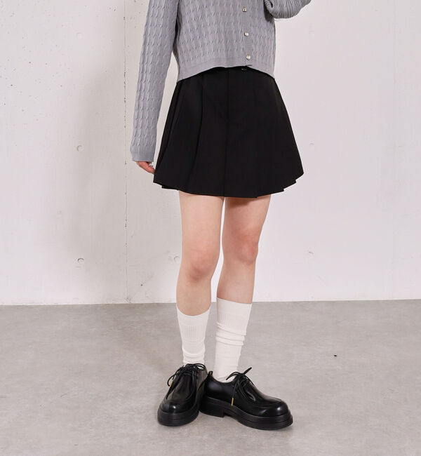 archives「ベルト付きプリーツミニＳＫ」|スカート|