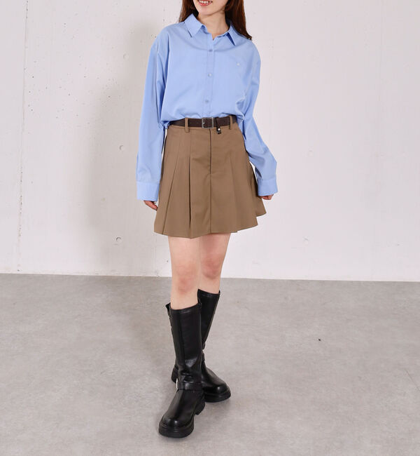 archives「ベルト付きプリーツミニＳＫ」|スカート|