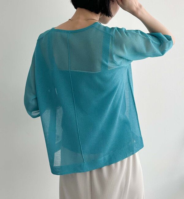 Doux archives「シアーニットアンサンブル」|カーディガン|